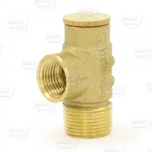 3/4" MPT, Pressure Relief Valve 75 psi (Lead-Free)..
