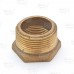 1-1/4" MPT x 1" FPT Brass Bushing, Lead-Free