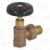 1/2" FIP x 1/2" MIP Union Hot Water Radiator Angle Valve