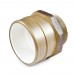 2" PVC x 2" MIP (Male Threaded) Brass Adapter, Lead-Free