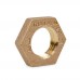 1/2" FPT Brass Locknut, Lead-Free