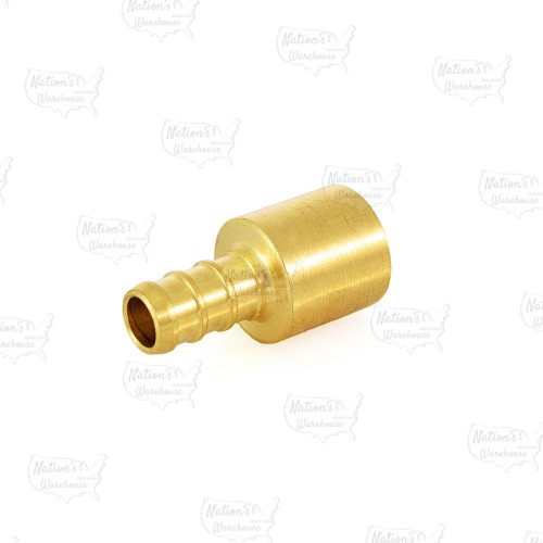 3/8” PEX x 1/2” Copper Fitting Adapter