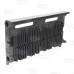 1.5ft Cast Iron Baseboard Radiator, Floor Standing, 10" H x 2-1/2" D x 18" W..