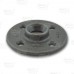 1-1/4" Black Floor Flange (Imported)