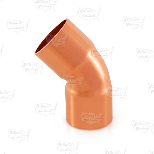 1” Copper, 45° Elbow