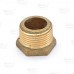 1" MPT x 1/2" FPT Brass Bushing, Lead-Free