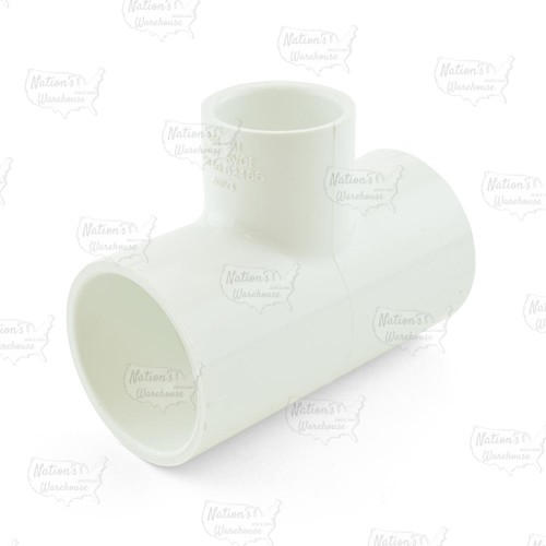 1-1/2" x 1-1/2" x 1" PVC (Sch. 40) Reducing Tee