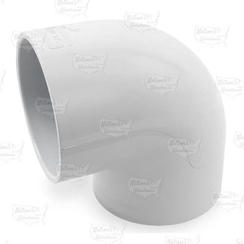 4" PVC (Sch. 40) 90° Elbow