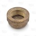 1" FPT Brass Cap, Lead-Free