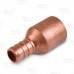 1/2" PEX x 3/4" Copper Fitting Adapter (Lead-Free Copper)