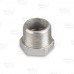 3/4" x 1/2" 304 Stainless Steel Hex Bushing, MNPT x FNPT threaded