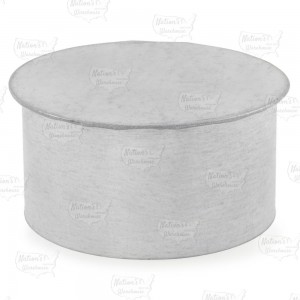 4" Galvanized Clean-Out Cap, 26 GA..