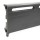 5ft Cast Iron Baseboard Radiator Assembly, Floor Standing, 10" H x 2-1/2" D x 60" W....