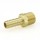 3/8” Hose Barb x 3/8” Male Threaded Brass Adapter