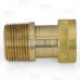 1" MNPT x ManaBloc Supply Adapter, Brass