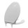 Bemis 7850TDG (White) Hospitality Plastic Elongated Toilet Seat w/ DuraGuard, Heavy-Duty