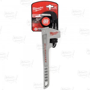 12" Aluminum Pipe Wrench, 2" Jaw Capacity