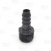 1/2" Barbed Insert x 3/4" Male NPT Threaded PVC Reducing Adapter, Sch 40, Gray