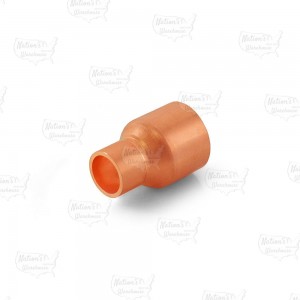 1/2" x 1/4" Reducing Copper Coupling