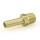 5/16" Hose Barb x 1/4" MIP Brass Adapter