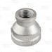 1-1/4" x 3/4" 304 Stainless Steel Reducing Coupling, FNPT threaded