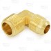 1/2" Flare x 1/2" MNPT Brass 90° Elbow