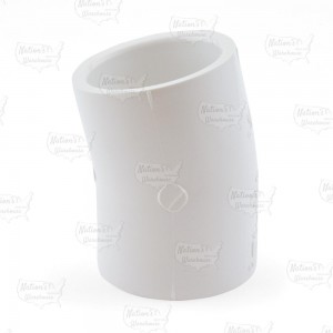 2" PVC (Sch. 40) 11.25° Elbow