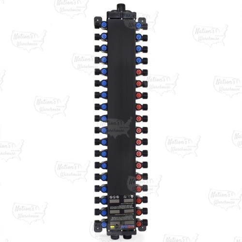 36-Port, ManaBloc Manifold, (14) Hot, (22) Cold