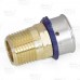 3/4" PEX Press x 1/2" Male Threaded Adapter, Lead-Free Bronze