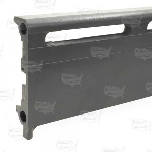 5ft Cast Iron Baseboard Radiator Assembly, Floor Standing, 10" H x 2-1/2" D x 60" W....