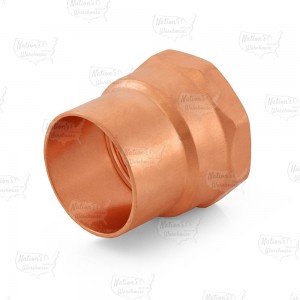 1-1/2" Copper x Female Threaded Adapter