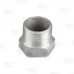 1" x 1/8" 304 Stainless Steel Hex Bushing, MNPT x FNPT threaded