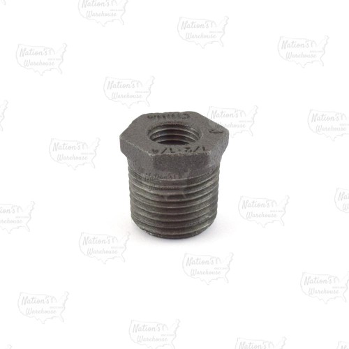 1/2" x 1/4" Black Bushing (Imported)