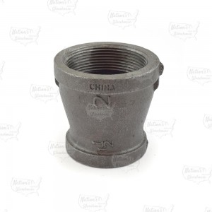 2" x 1-1/2" Black Coupling (Imported)