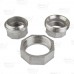 1-1/4" 304 Stainless Steel Union, FNPT x FNPT threaded