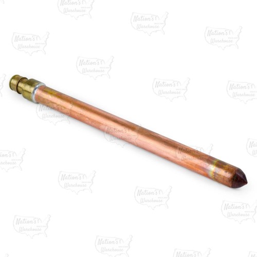 1/2" PEX-A (F1960) x 8" Long, Copper Stub-Out Bullet