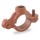 3/4” Copper Epoxy Coated Split Ring Hanger