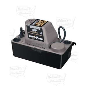 Liberty Pumps LCU-15S 1/50 HP Manual Condensate Removal Pump w/ Safety Switch, 110V ~ 120V, 6" cord