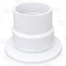 2" Hub, Solvent Weld PVC Drain for No-Liner Pan Showers, Screw-Tite Strainer, Receptor Base