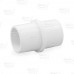 1-1/2" PVC (Sch. 40) Inside Pipe Connector (Coupling), Pipe ID x Pipe ID