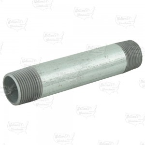 3/4” x 5” Galvanized Steel Pipe Nipple