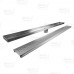 36" long, StreamLine Stainless Steel Linear Shower Pan Drain w/ Square Holes Strainer, 2" PVC Hub