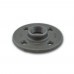 1/2" Black Floor Flange (Imported)