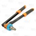 Manual PEX Expander Tool Kit w/ Auto-Rotating Head for sizes 1/2", 3/4" & 1" (incl Cutter & Ring Removal Tool)