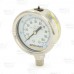 0-100 psi, 304 St. Steel Pressure Gauge, 2-1/2" Dial, 1/4" NPT (Lead-Free)..