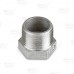 1" x 1/4" 304 Stainless Steel Hex Bushing, MNPT x FNPT threaded