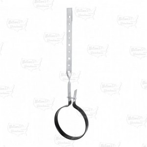 Plastic Coated Metal Suspention DWV Hanger for 4" PVC/ABS Pipe