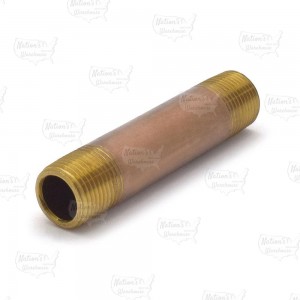 Everhot RB-038X3 3/8" x 3" Brass Pipe Nipple