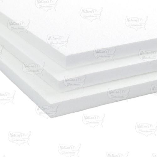 (Box of 20), 3/4" thick x 15" x 48", R-3.75 EPS Foam Board Insulation (100 sqft), for between joists/studs