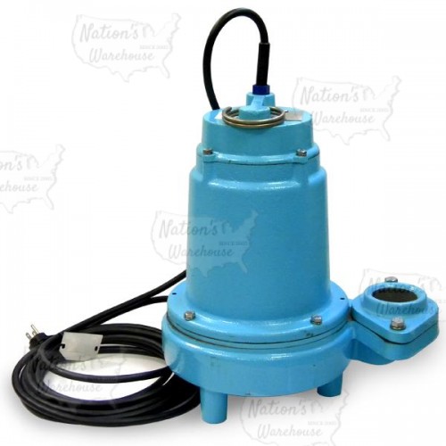 High-Head Manual Effluent Pump, 1/2HP, 20' cord, 115V